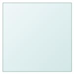 vidaXL Tafelblad 40x40 cm gehard glas transparant