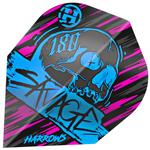 Harrows Savage Flights Roze Blauw
