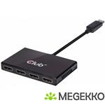 CLUB3D Multi Stream Transport (MST) Hub DisplayPort 1.2 Quad Monitor USB Powered