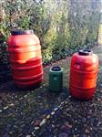 Regenton 220 liter met schroefdeksel € 19 