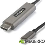 StarTech.com CDP2HDMM5MH video kabel adapter 5 m HDMI Type A (Standaard) USB Type-C Zwart, Zilver