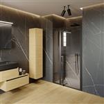 Nisdeur Riho Lucid XL GD104 Omkeerbaar Verstelbaar Aluminium 200x130 cm Mat Zwart