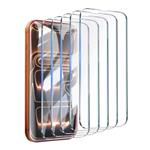 5-Pack iPhone 17 Screen Protector - Tempered Clear Glass Film