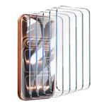 5-Pack iPhone 17 Screen Protector - Tempered Clear Glass Film