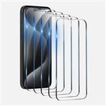 5-Pack iPhone 17 Pro Screen Protector - Tempered Clear Glass Film