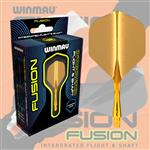 Winmau Fusion Flights Fluo Oranje