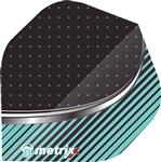 Bull's Metrixx Stripe Flights Aqua No2