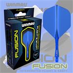 Winmau Fusion Flights Blauw