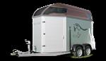 Sirius S77 Aluminium twee paards trailer + zadelkamer