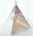 Roze tipi speeltent Pink Mermaid met of zonder velvet schelpmat Tipi tent