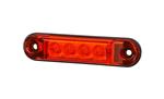 LED Markeringslicht Rood - 12-24V - 50cm Kabel
