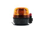 LED R65 zwaailamp amber 12/24v magneetvoet+zuignap, roterend | D14490