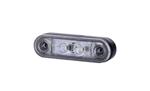 LED markeringslicht wit | 12-24v | 50cm. kabel | MV-5100W
