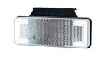 LED markeringslicht neon wit met beugel | 12-24v | 50cm. kabel | MV-3150W