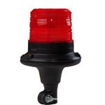 LED Zwaailamp rood | 12-24v | Flexi DIN ECCOLED | R65 | EB5009R