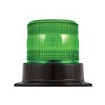LED Flits Zwaailamp Groen - R10 Keur - 10-30V - IP67 Waterdicht - DIN-Montagebasis