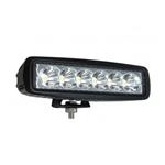 LED werklamp | 18 watt | 1440 lumen | 12-24v | Spotbeam zwart | 16018BM