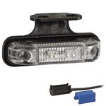 LED markeerlicht amber 12/36V 0,75mm² conn.