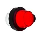 LED Zweedse Breedtelamp Korte Steel Mat 12/24V | MB-1020RW