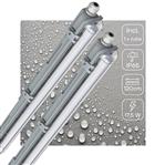 2 PACK - LED's Light LED TL armatuur 120 cm compleet met LED TL buis - 2160lm