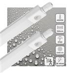 2 PACK - LED's Light LED TL verlichting met sensor 120 cm - Bewegingssensor en bewegingsdetectie - 4