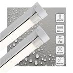 2 PACK - LED's Light LED licht balk 60 cm voor binnen - Armatuur inclusief LED TL buis - 1000 lm