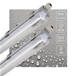 2 PACK - LED's Light Complete LED TL lamp met LED buis 60 cm - Binnen en buiten - 1100 lm - 1x6W