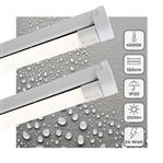 2 PACK - LED's Light LED licht balk 150 cm voor binnen - Armatuur inclusief LED TL buis - 2520 lm
