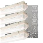 LED TL Armatuur 2100 Lumen - 14W - Koelwit - Bewegingssensor - IP65 Waterdicht - 120cm - 4 stuks