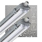 2 PACK - LED's Light Dubbele LED TL lamp 150 cm - compleet met LED buizen - Binnen en buiten - 6120 
