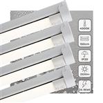 4 PACK - LED's Light LED licht balk 150 cm voor binnen - Armatuur inclusief LED TL buis - 2520 lm