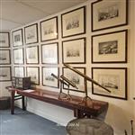 Serie van 24 litho's  Zeeslagen getekend door P.J. Schotel uitgave Buffa Amsterdam - prachtig identi