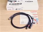 Chord Company Signature Tuned Aray audio interconnect 2x XLR to 5-pins DIN 1,0 metre