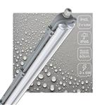 LED's Light Dubbele LED TL lamp 60 cm - compleet met LED buizen - Binnen en buiten - 2200 lm - 2x6W 