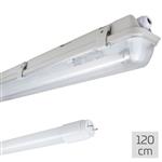 Proventa TL verlichting LED 120 cm - LED TL armatuur incl. LED buis - Waterdicht - 1800 lm