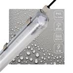 LED TL Armatuur 1110 lumen - 6W - Koelwit 4000K - 60cm - IP65 Waterdicht - IK08 Slagvast - Verwissel