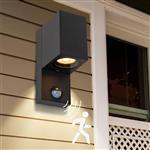 NØRD Down Sensor - Aluminium - 1xGU10 - Zwart - IP44