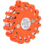 Draadloze LED Zwaailamp op Batterijen - 9 standen - Magnetisch & Waterdicht - Rood