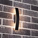 LED's Light Wandlamp Buiten - Model Todi - Draaibaar - Rondom warm wit licht - IP54 - Antraciet