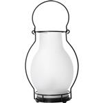 Solar olielamp LED warmwit met sensor - IP44 waterdicht - 28cm