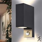 NØRD Up&Down Sensor - Aluminum - Wandarmatuur - 2xGU10 - Zwart