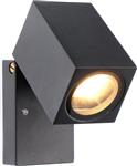 LED's Light Kantelbare LED Buitenlamp - GU10 fitting - IP44 - Zwart - Model Lucca