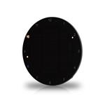 LED's Light Solar Wandklok voor Buiten - Draadloos op zonne-energie - Automatisch aan/uit - 22 cm