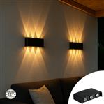 Buitenlamp met Lichtbron - Wandarmatuur - 450lm 2000K/2700K/4000K - Zwart - IP65