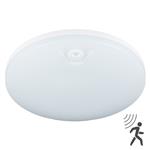 LED Plafondlamp 1440 lumen - 8W - Bewegingssensor - 3 Kleuren - Dimbaar - IP54 - 25cm