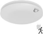 LED's light Plafondlamp met bewegingssensor en schemersensor - dimbaar in 6 standen - IP54 - 30 cm