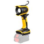 18V Accu Werklamp - 500 Lumen - Dimbaar - Koelwit 5000K - Inclusief Adapters - Voor Bosch, Makita, E