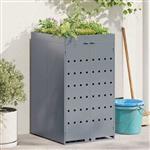 vidaXL Zwenkwagen Opslag met Plantenbakdak voor Enkel 240L Bak