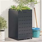 vidaXL Zwenkwagen Opslag met Plantenbakdak voor Enkel 240L Bak