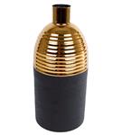 Vaas Kyra zwart goudkleur